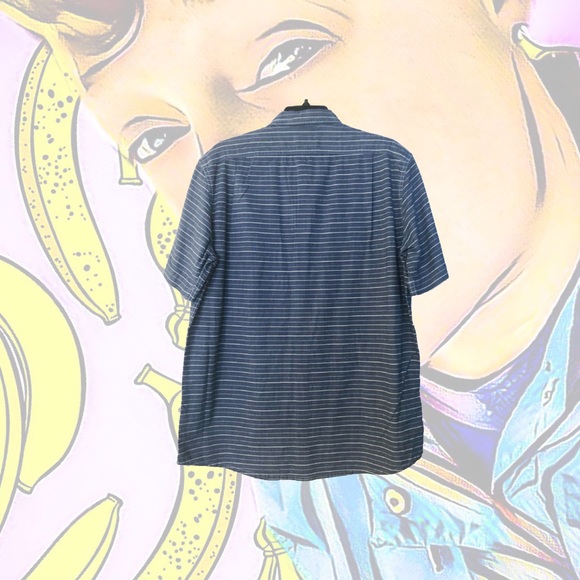 Men’s Denim Cremieux Short Sleeve Button Up Shirt - Picture 2 of 5